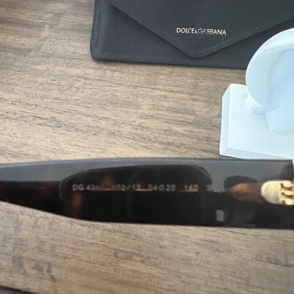 Dolce and Gabbana sunglasses Tortoise shell print